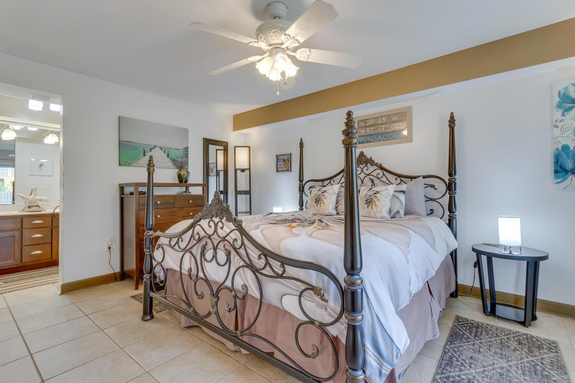 Pensacola Beach Condo With Patio And Access To Beach! Eksteriør billede